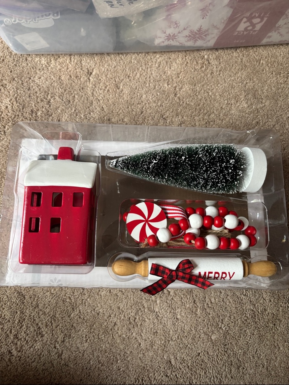 Merry Moments Decorative Tray Objects!